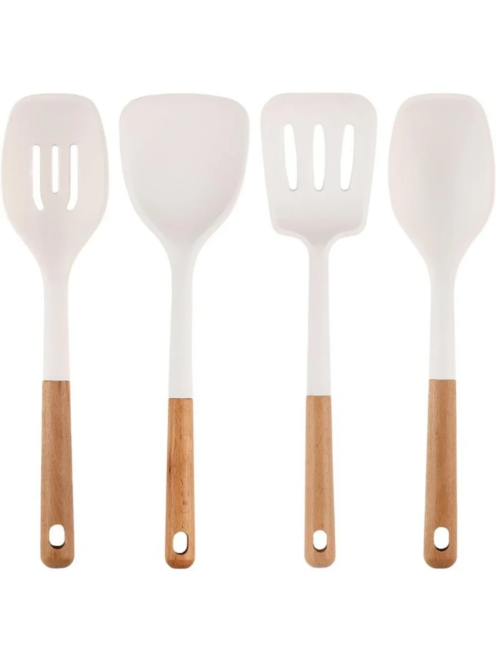 4-Piece Silicone Cooking Utensil Set - Non-Stick, Heat-Resistant, BPA-Free